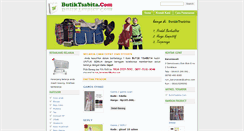 Desktop Screenshot of butiktsabita.com